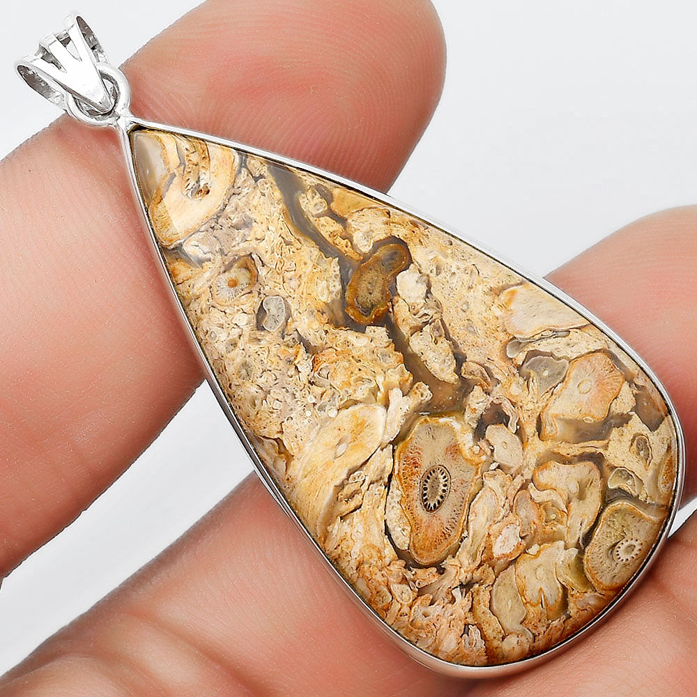Natural Rock Calcy Pendant P-1001 SDP124806