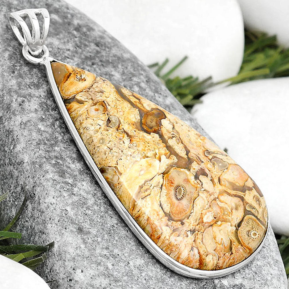 Natural Rock Calcy Pendant P-1001 SDP124806