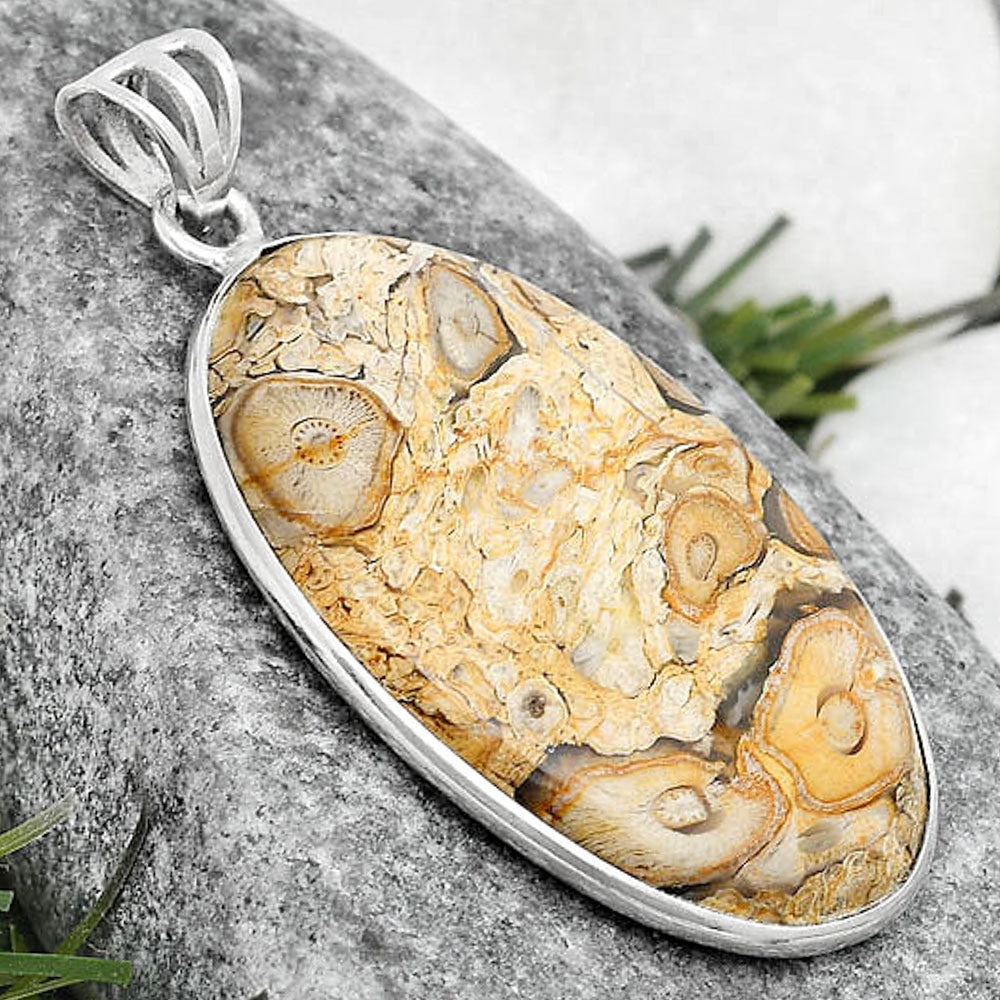 Natural Rock Calcy Pendant P-1001 SDP124807