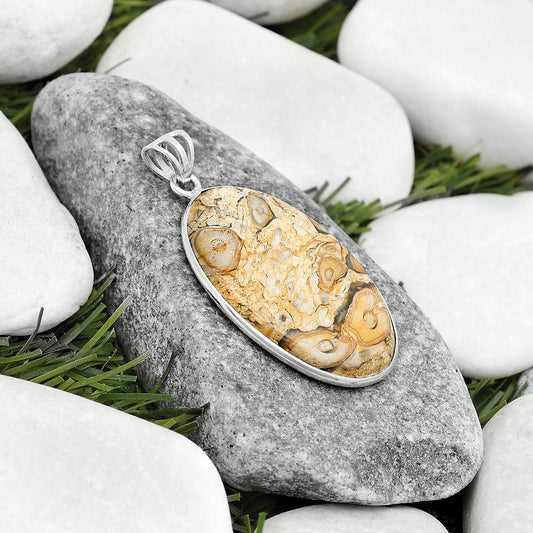 Natural Rock Calcy Pendant P-1001 SDP124807