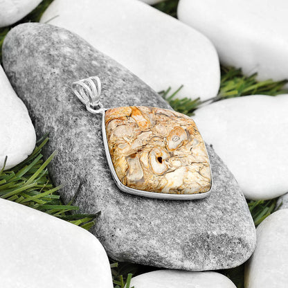 Natural Rock Calcy Pendant P-1001 SDP124812