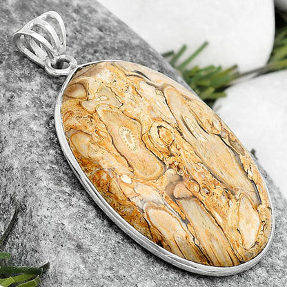 Natural Rock Calcy Pendant P-1001 SDP124821
