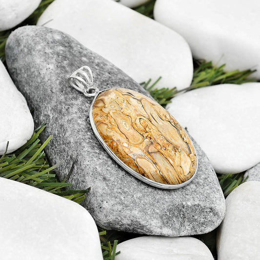 Natural Rock Calcy Pendant P-1001 SDP124821