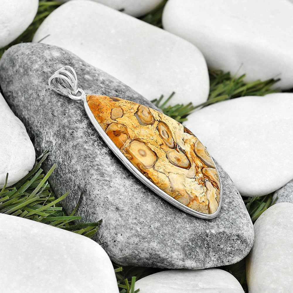 Natural Rock Calcy Pendant P-1001 SDP124822