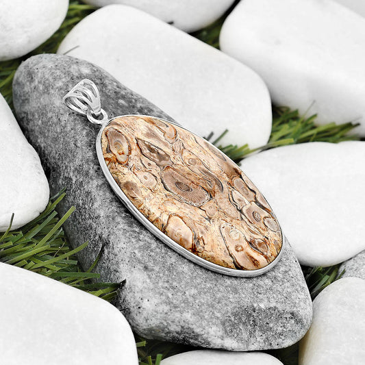 Natural Rock Calcy Pendant P-1001 SDP124826