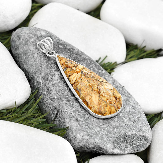 Natural Rock Calcy Pendant P-1001 SDP124836