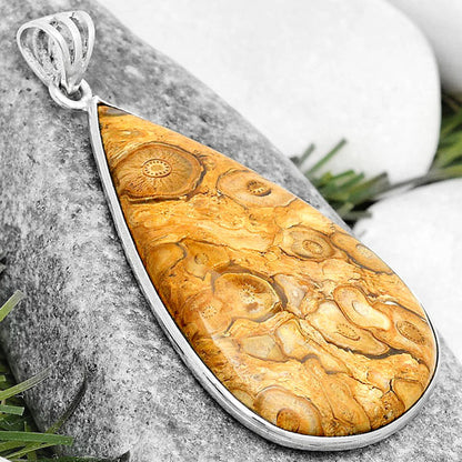 Natural Rock Calcy Pendant P-1001 SDP124838
