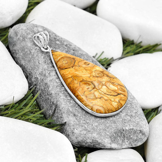 Natural Rock Calcy Pendant P-1001 SDP124838