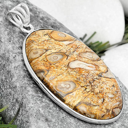 Natural Rock Calcy Pendant P-1001 SDP124843