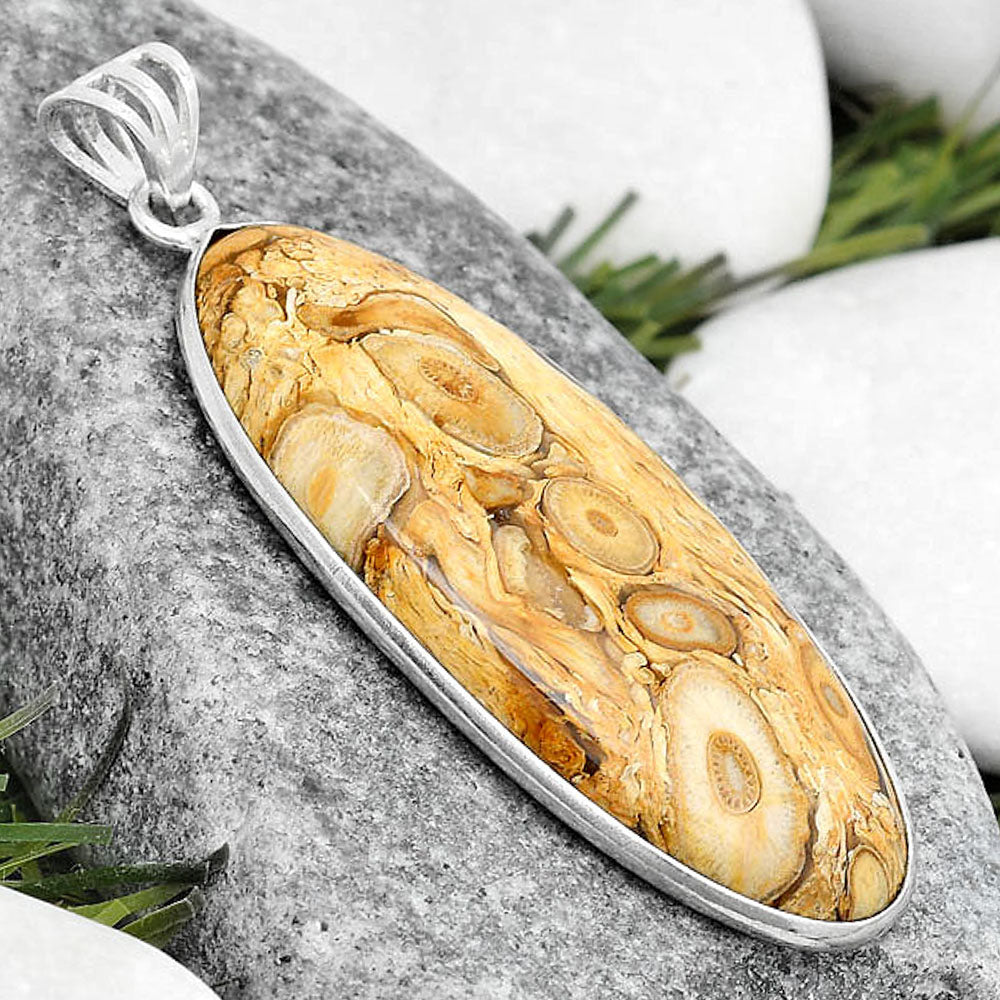 Natural Rock Calcy Pendant P-1001 SDP124844