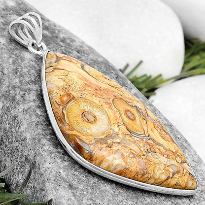 Natural Rock Calcy Pendant P-1001 SDP124849