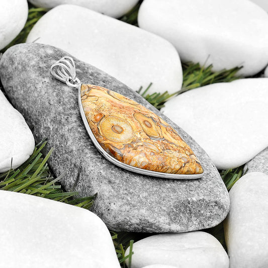 Natural Rock Calcy Pendant P-1001 SDP124849