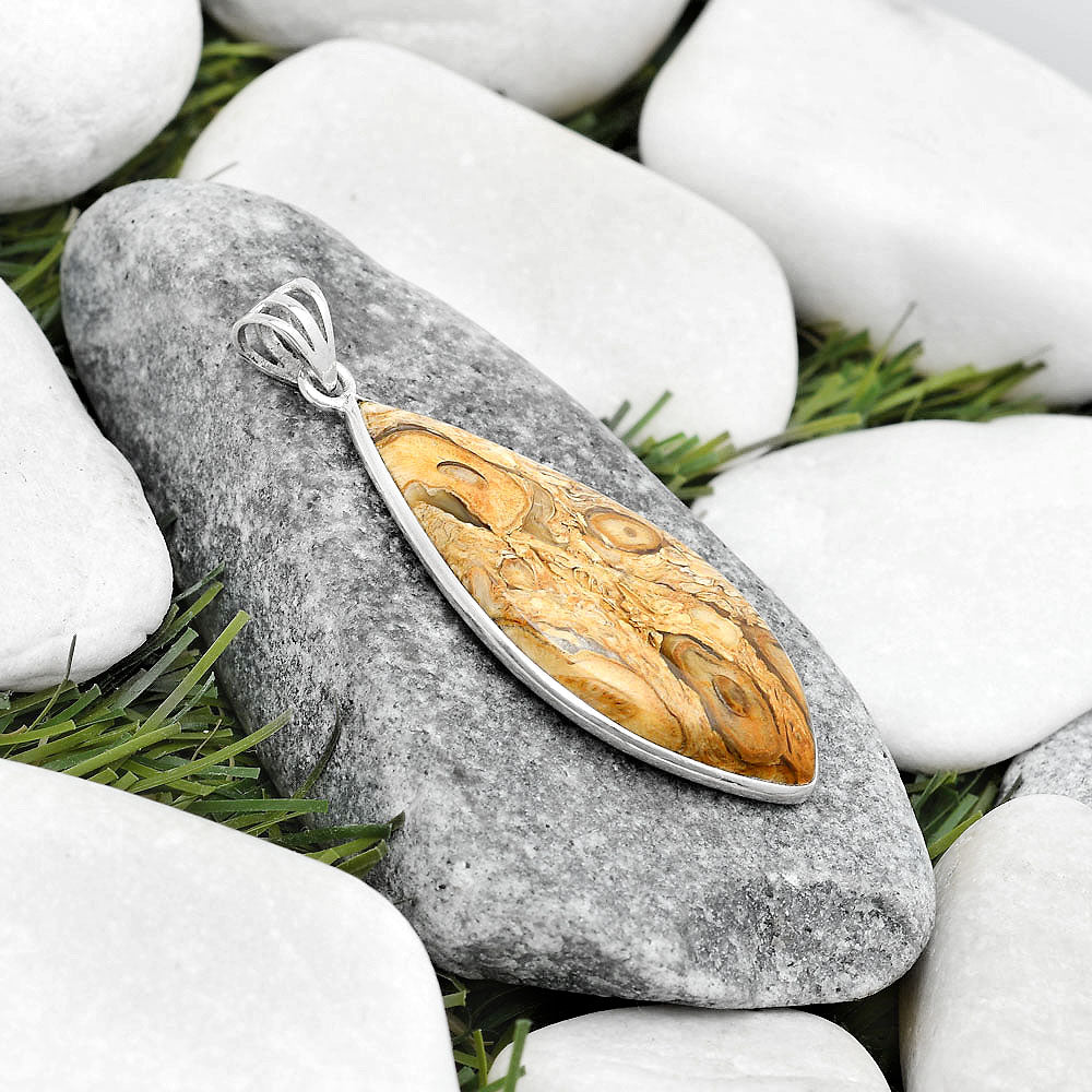 Natural Rock Calcy Pendant P-1001 SDP124850