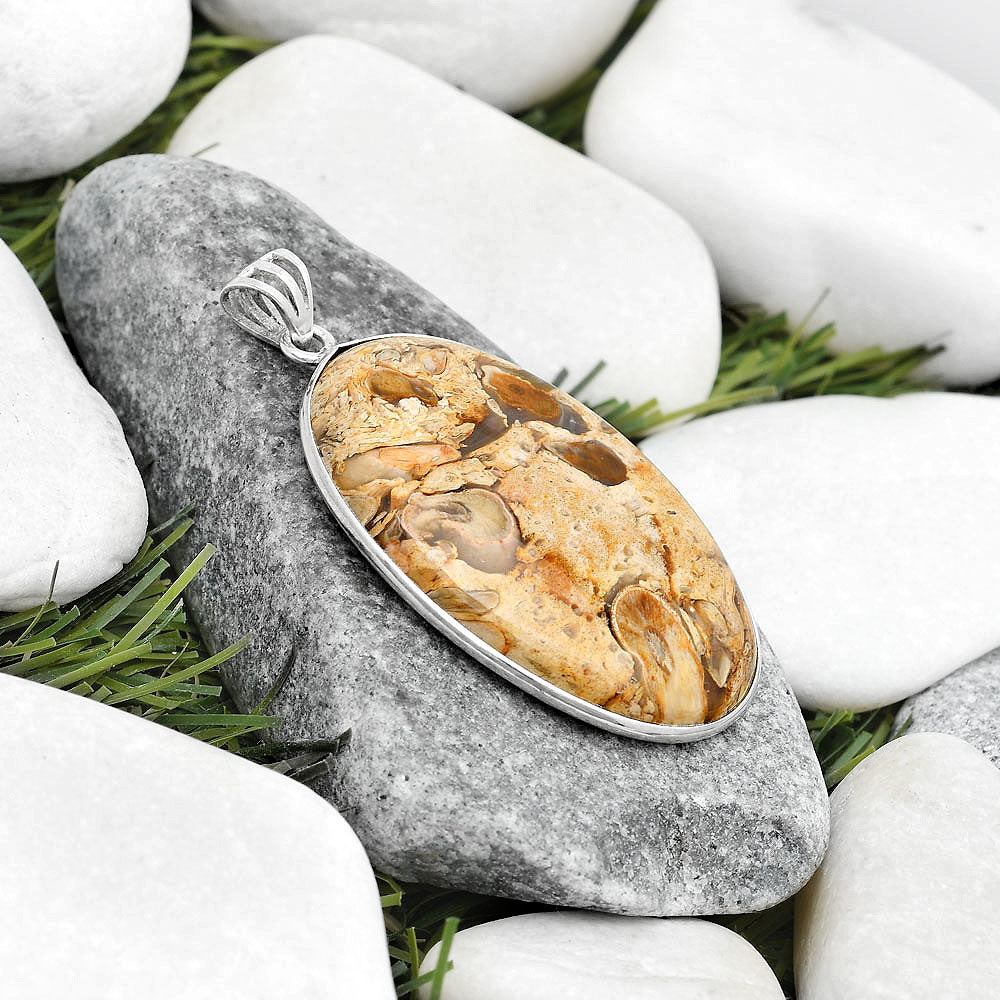 Natural Rock Calcy Pendant P-1001 SDP124856