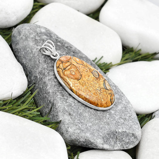 Natural Rock Calcy Pendant P-1001 SDP124859