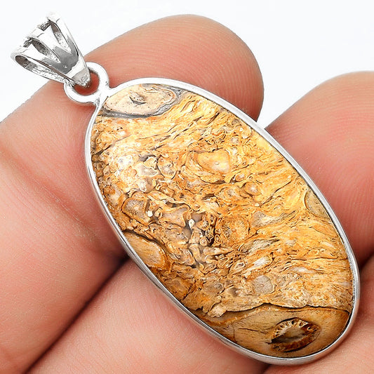 Natural Rock Calcy Pendant P-1001 SDP124860