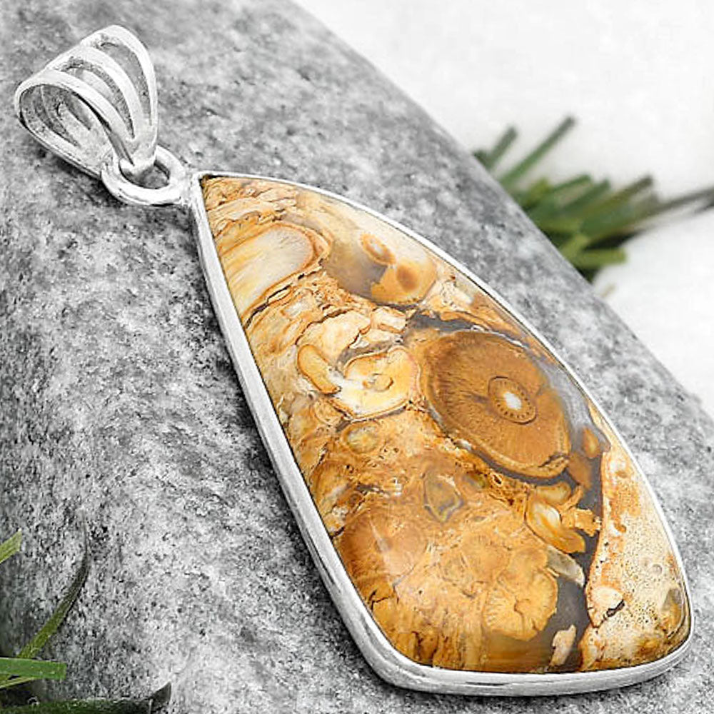 Natural Rock Calcy Pendant P-1001 SDP124861