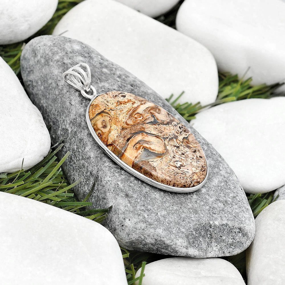 Natural Rock Calcy Pendant P-1001 SDP124862