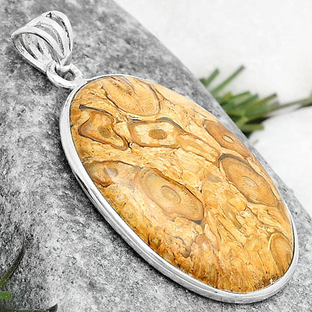 Natural Rock Calcy Pendant P-1001 SDP124863