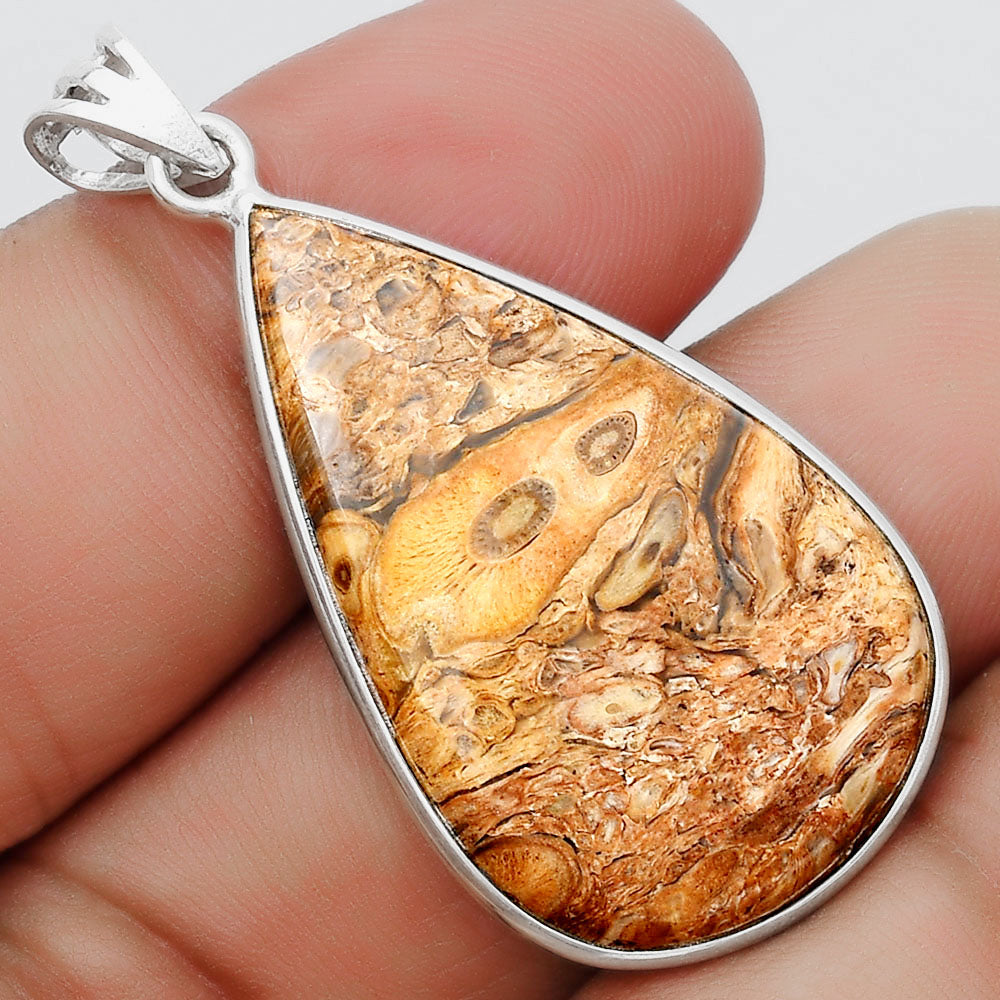 Natural Rock Calcy Pendant P-1001 SDP124864