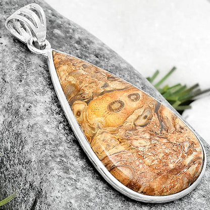 Natural Rock Calcy Pendant P-1001 SDP124864