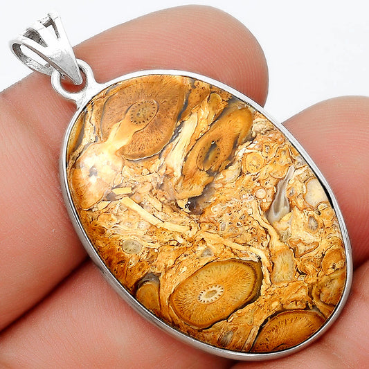 Natural Rock Calcy Pendant P-1001 SDP124867