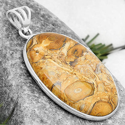 Natural Rock Calcy Pendant P-1001 SDP124867