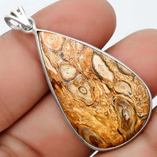 Natural Rock Calcy Pendant P-1001 SDP124869