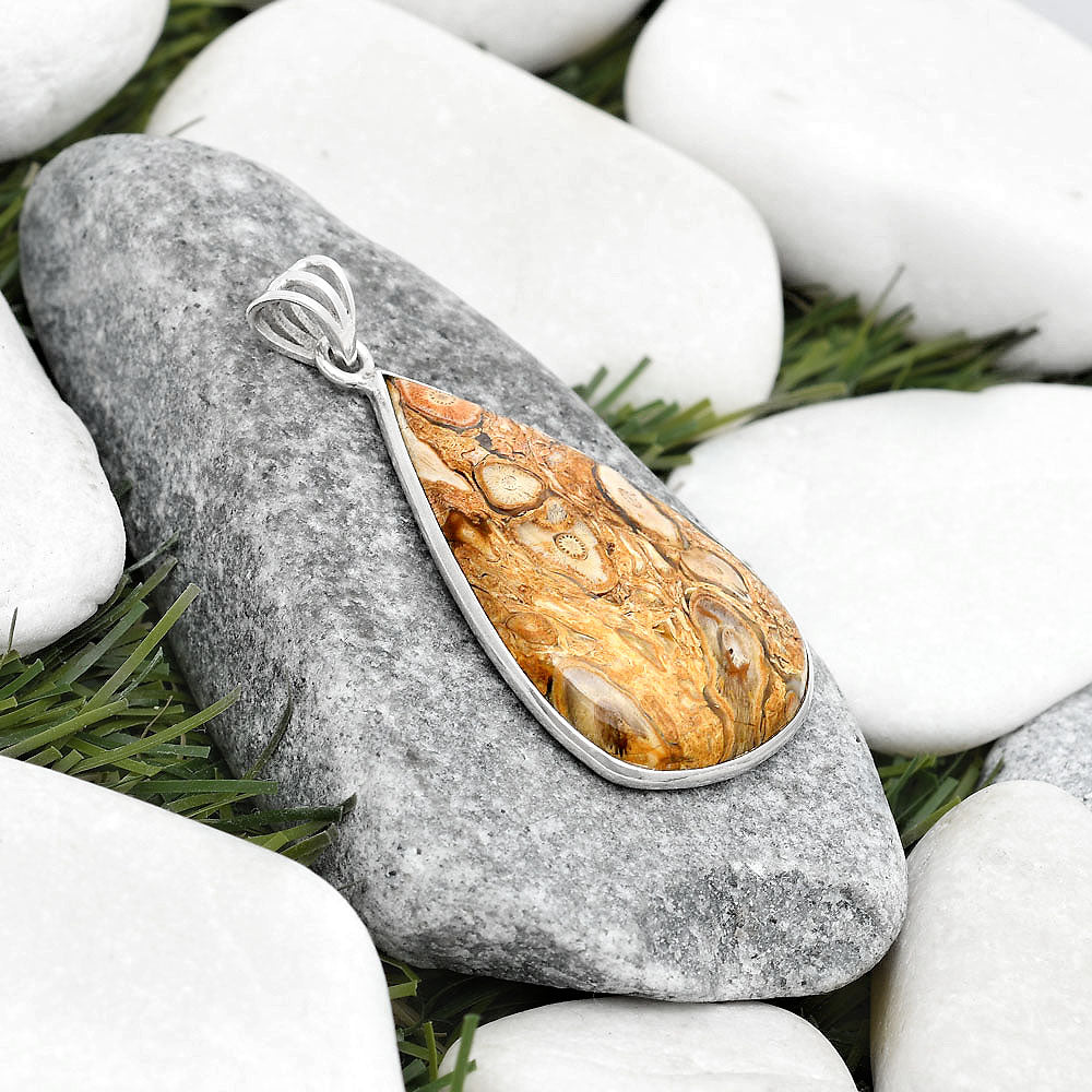 Natural Rock Calcy Pendant P-1001 SDP124869