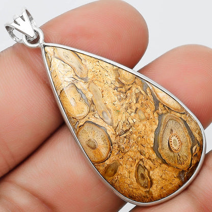 Natural Rock Calcy Pendant P-1001 SDP124870