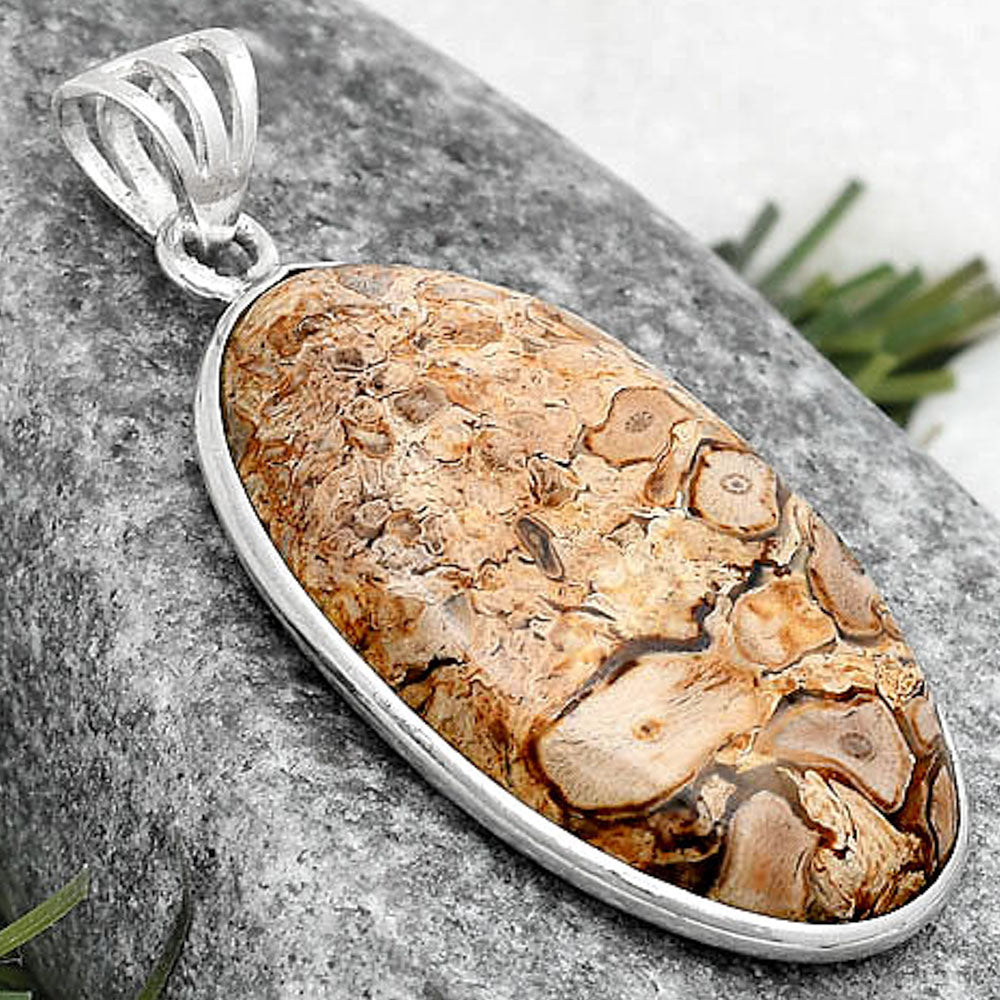 Natural Rock Calcy Pendant P-1001 SDP124871