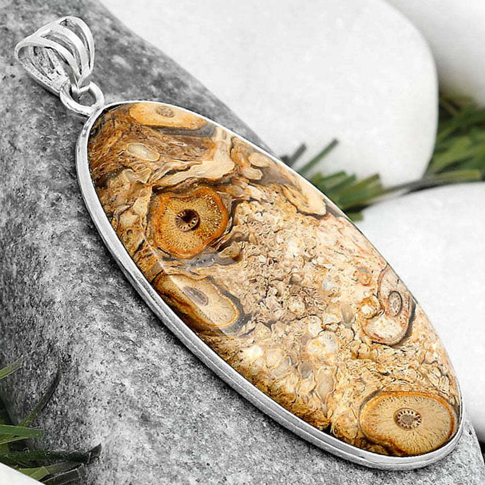 Natural Rock Calcy Pendant P-1001 SDP124873
