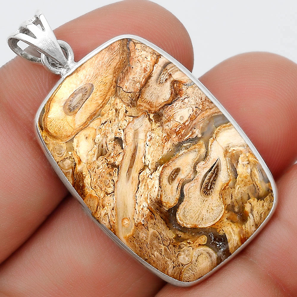 Natural Rock Calcy Pendant P-1001 SDP124874