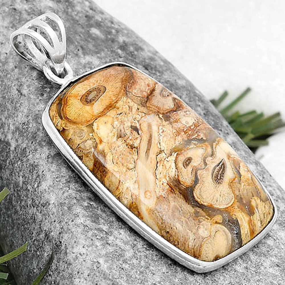 Natural Rock Calcy Pendant P-1001 SDP124874
