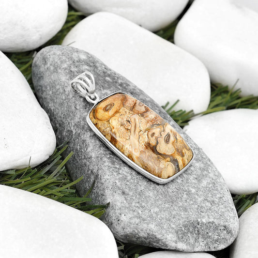 Natural Rock Calcy Pendant P-1001 SDP124874