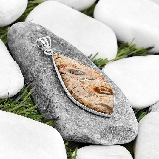 Natural Rock Calcy Pendant P-1001 SDP124875