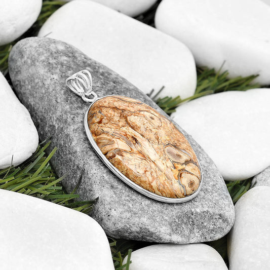 Natural Rock Calcy Pendant P-1001 SDP124878