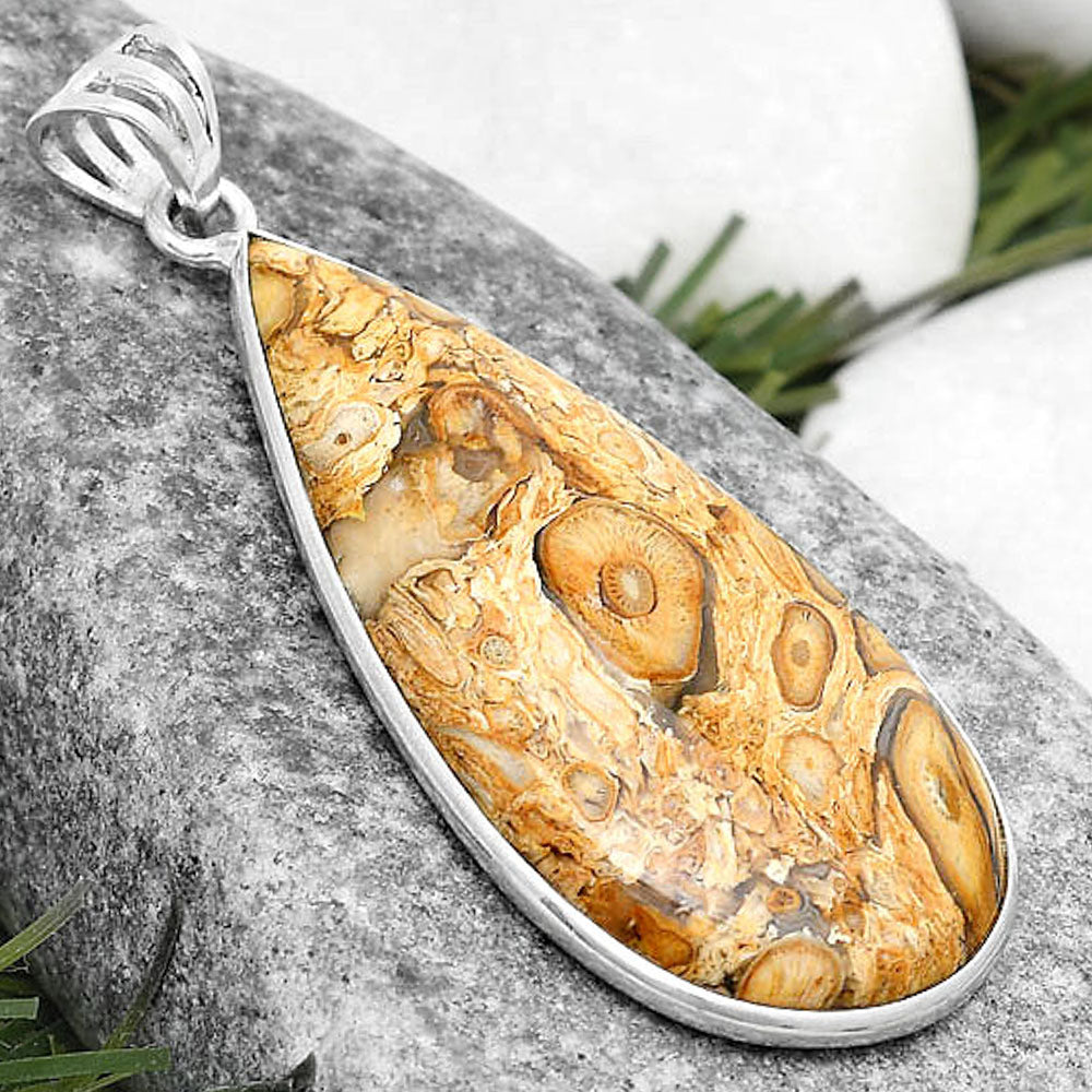 Natural Rock Calcy Pendant P-1001 SDP124879