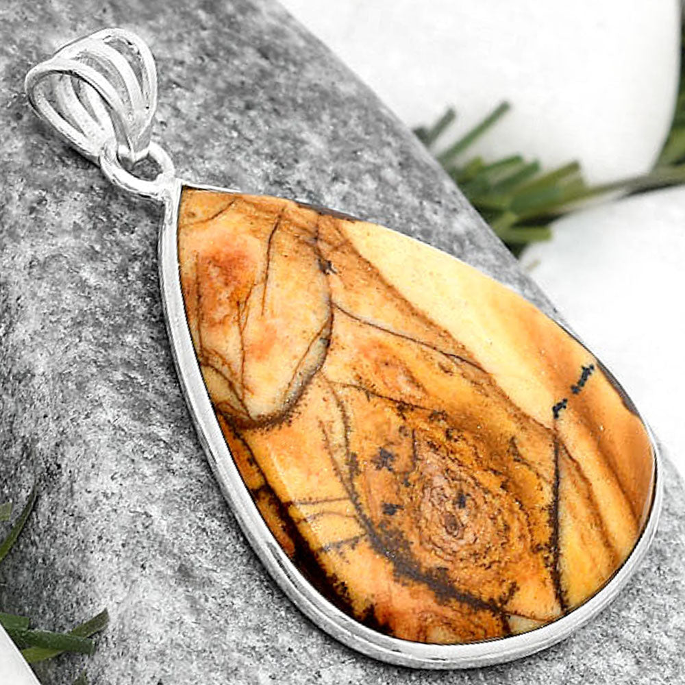 Natural Outback Jasper Pendant P-1001 SDP124909