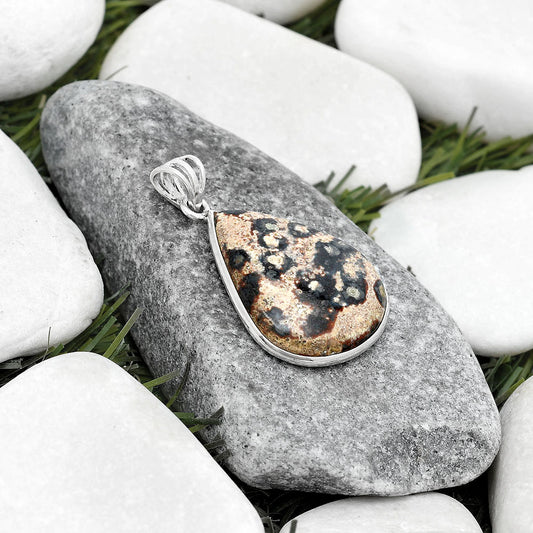 Natural Viper Skin Jasper Pendant P-1001 SDP124913