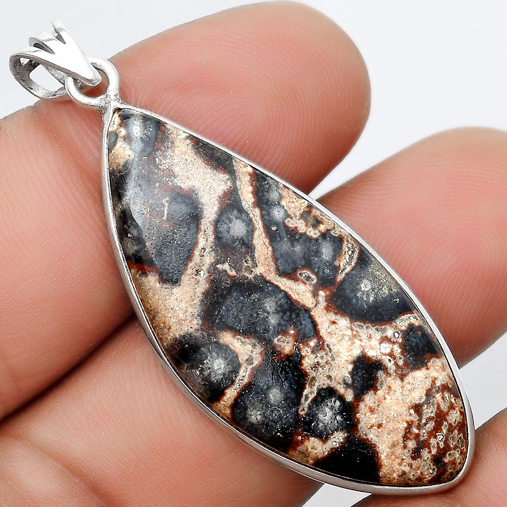 Natural Viper Skin Jasper Pendant P-1001 SDP124923