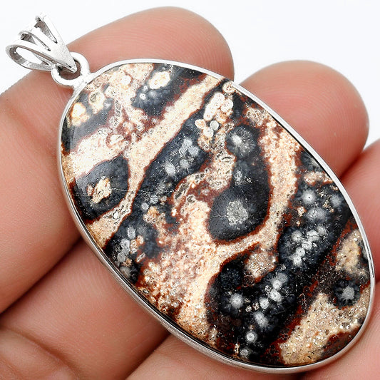 Natural Viper Skin Jasper Pendant P-1001 SDP124936