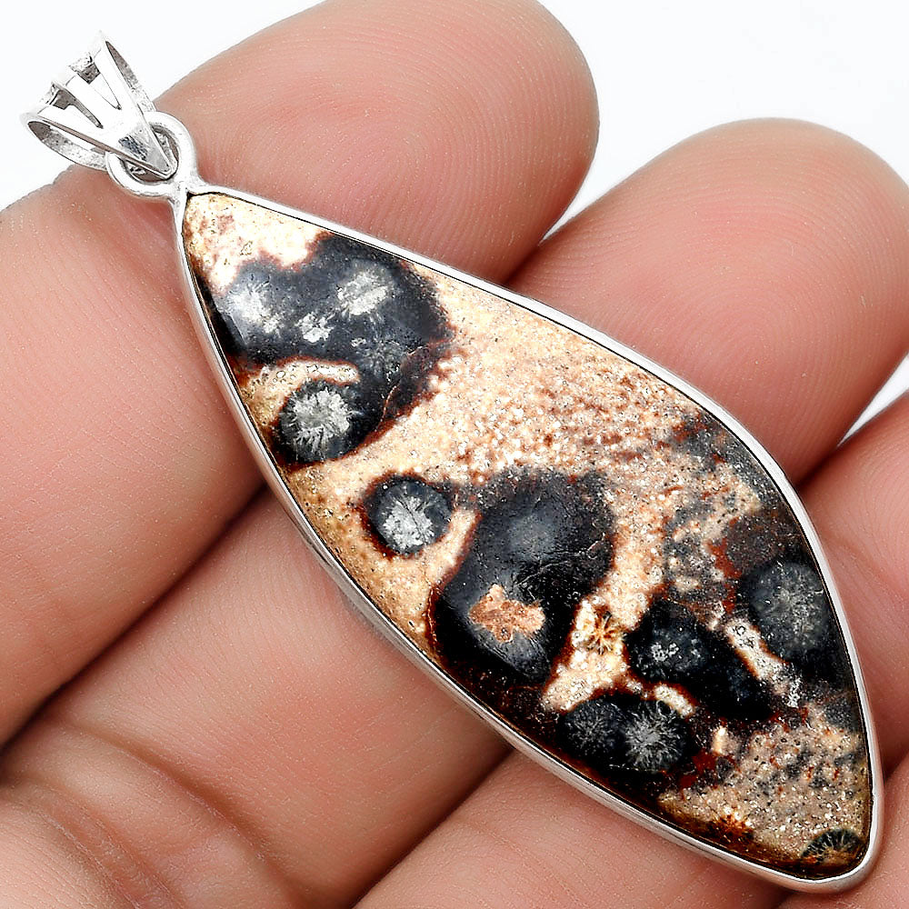 Natural Viper Skin Jasper Pendant P-1001 SDP124939