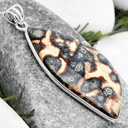 Natural Viper Skin Jasper Pendant P-1001 SDP124947