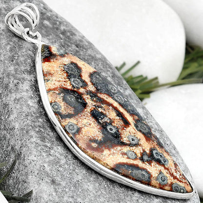 Natural Viper Skin Jasper Pendant P-1001 SDP124950
