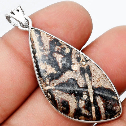 Natural Viper Skin Jasper Pendant P-1001 SDP124957
