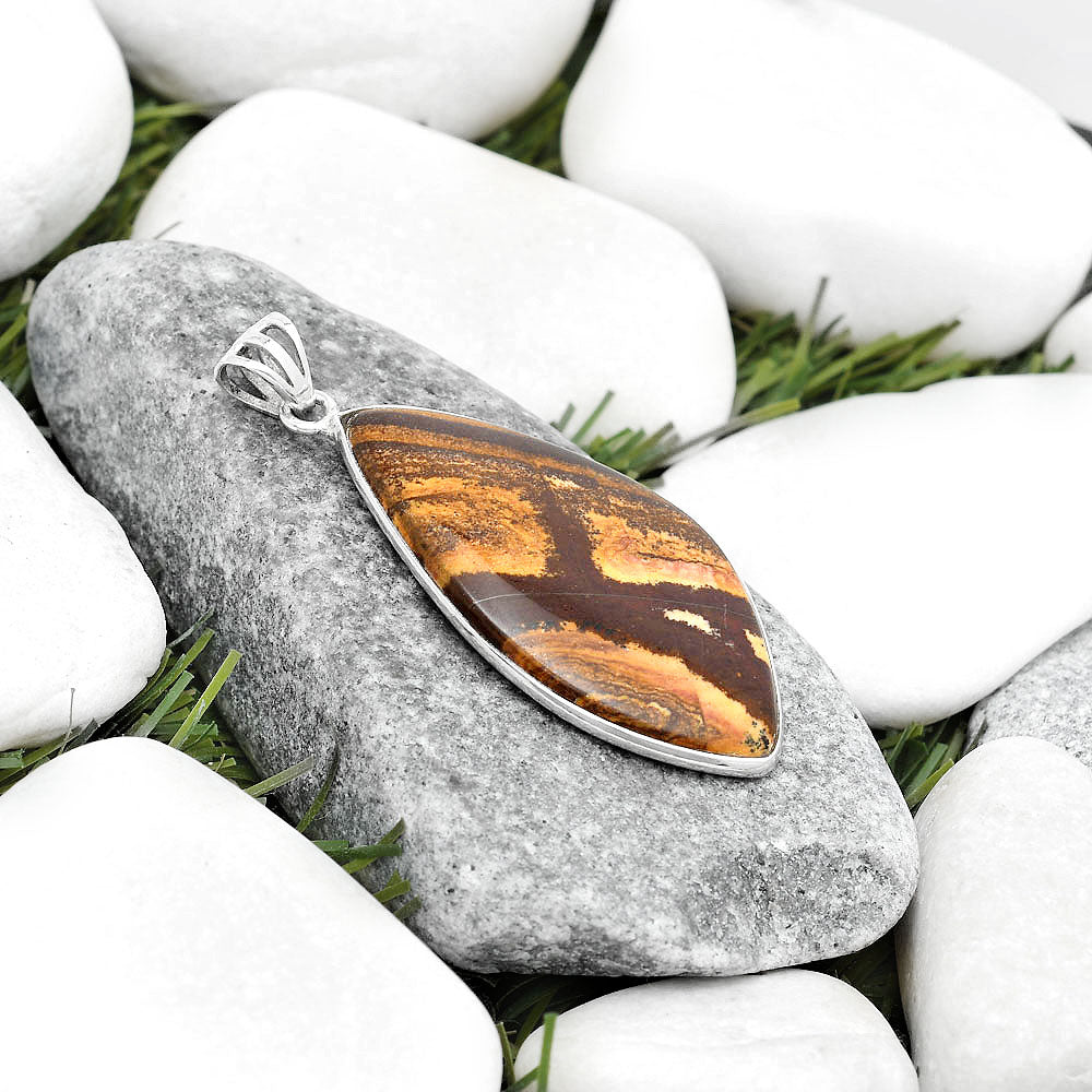 Natural Outback Jasper Pendant P-1001 SDP124973