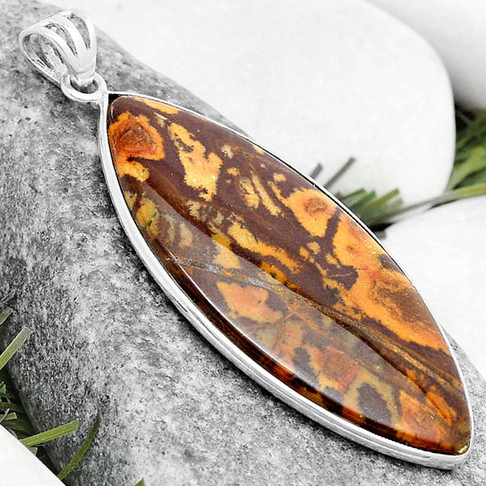 Natural Outback Jasper Pendant P-1001 SDP124974