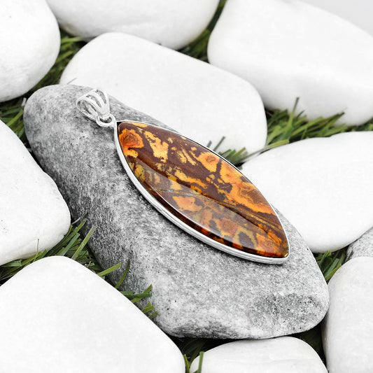 Natural Outback Jasper Pendant P-1001 SDP124974