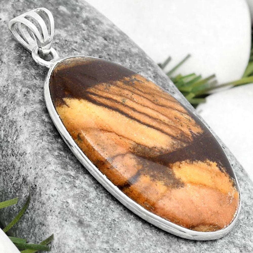 Natural Outback Jasper Pendant P-1001 SDP124976